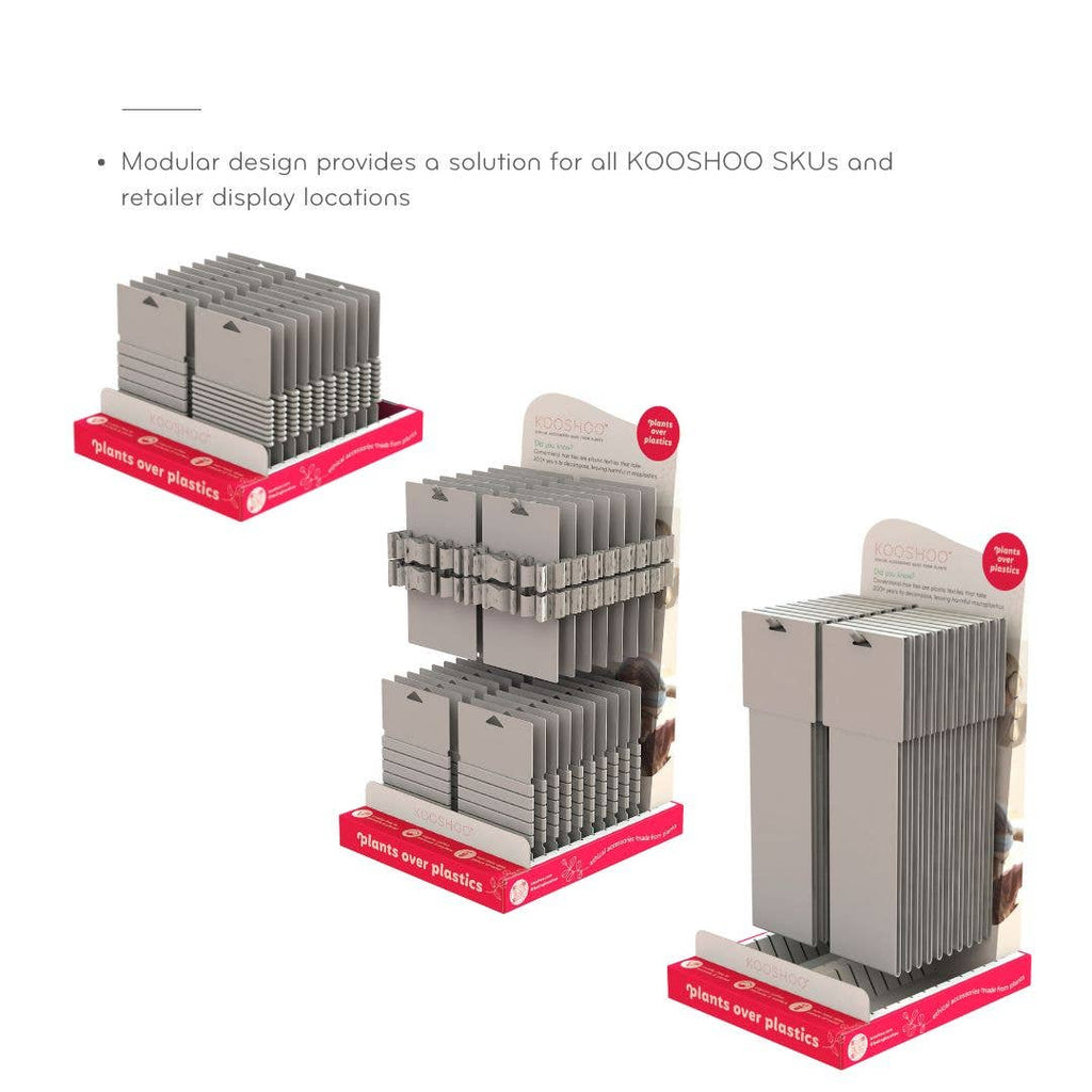 KOOSHOO Display Stand – A Point-of-Purchase & Shelf Solution