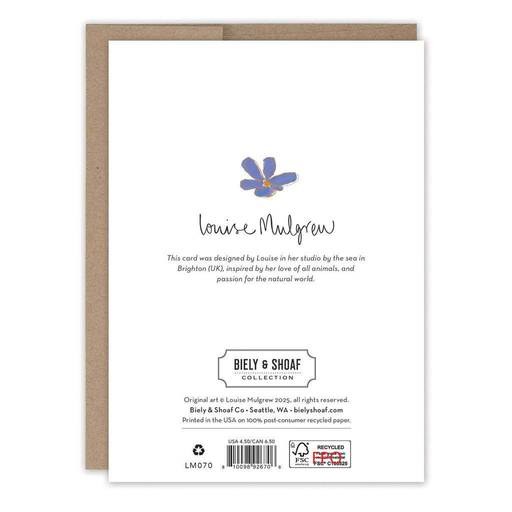 Rainbow Flowers Birthday Card