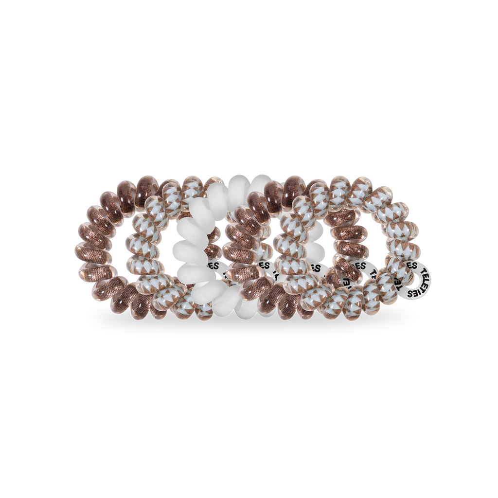 Spiral Hair Coils | Tiny | Truly Taupe Hair Ties