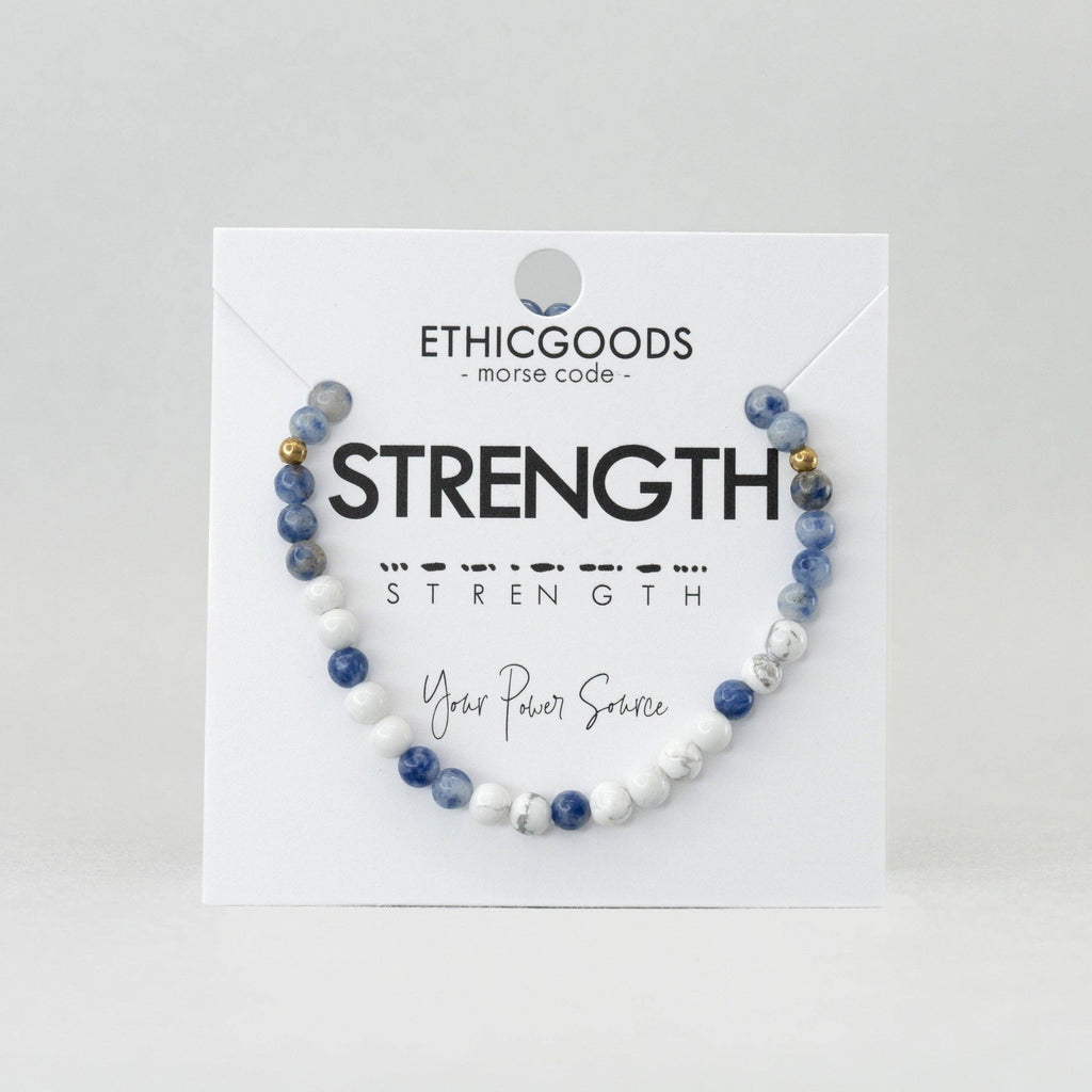 Morse Code Bracelet | STRENGTH