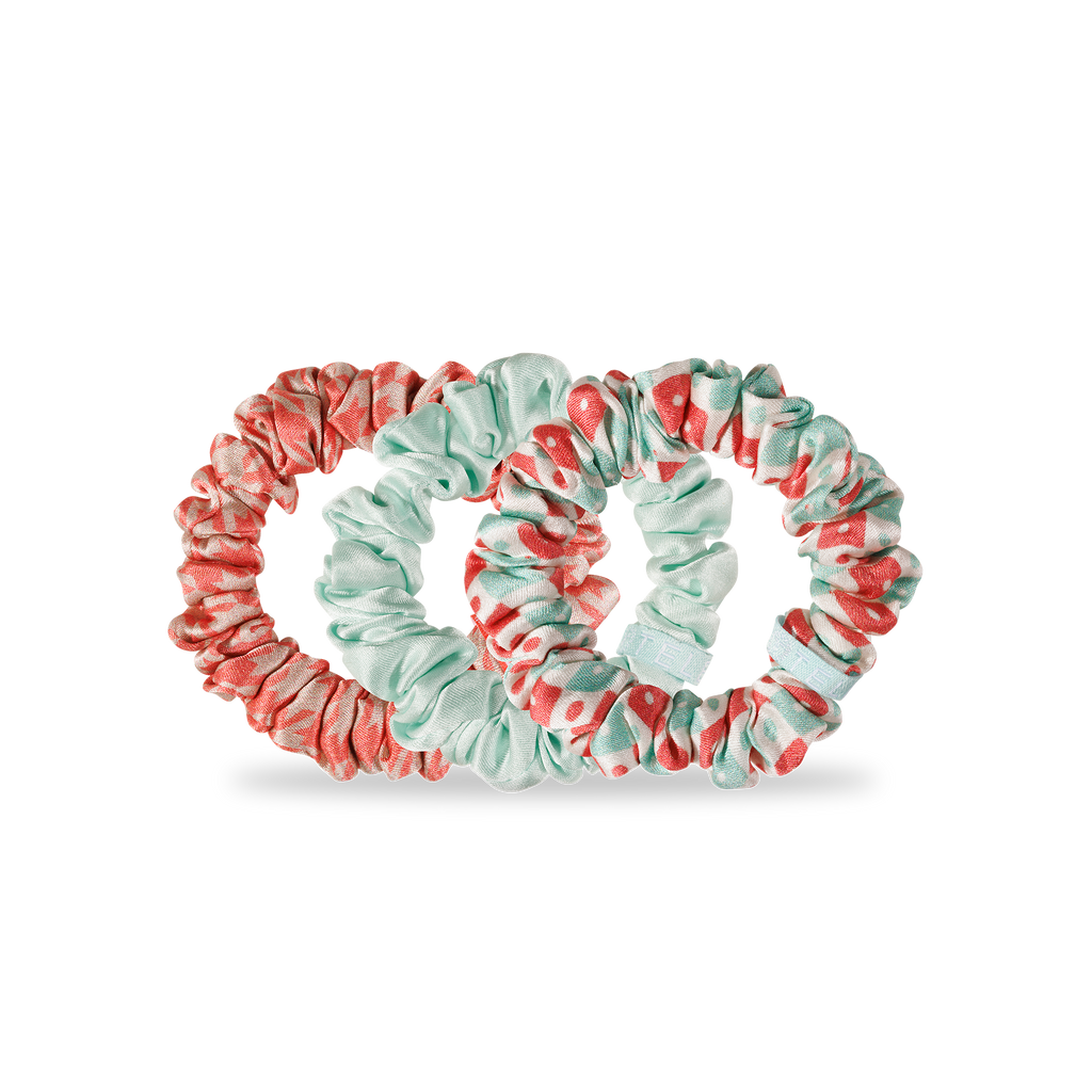 Hair Scrunchie | Small | Calming Coral