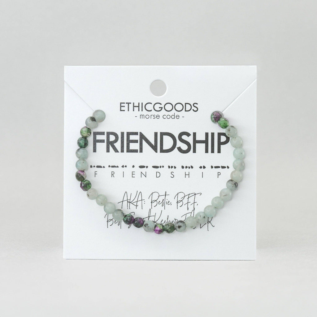 Morse Code Bracelet | FRIENDSHIP