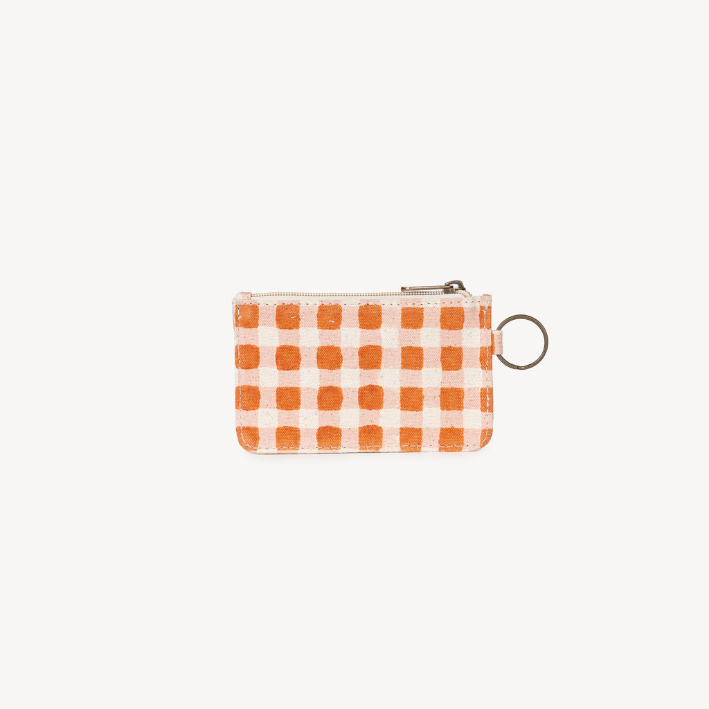 ID Pouch - Harvest Gold Gingham
