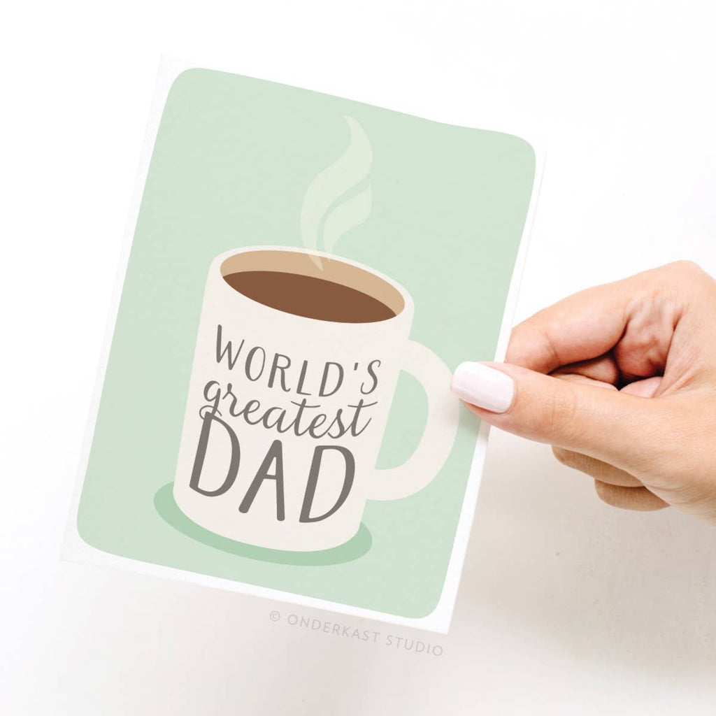 World's Greatest Dad Greeting Card