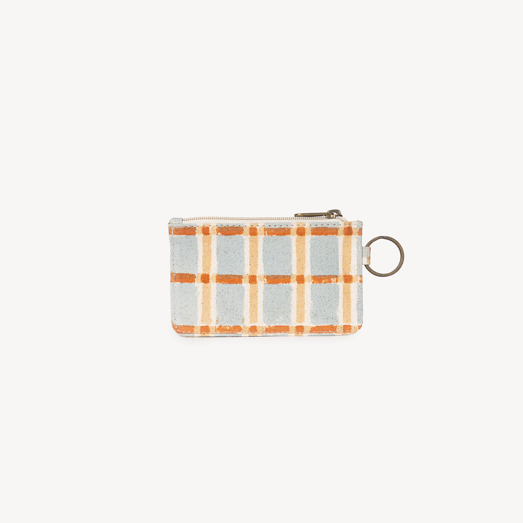 ID Pouch - Powder Plaid