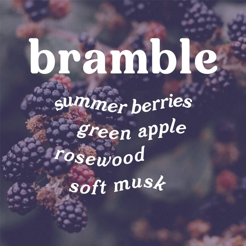 Bramble 9 oz. Hue Candle (Blackberry + Rosewood)
