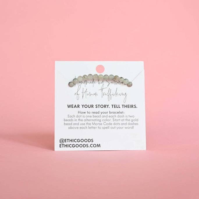 Morse Code Bracelet | BRAVE