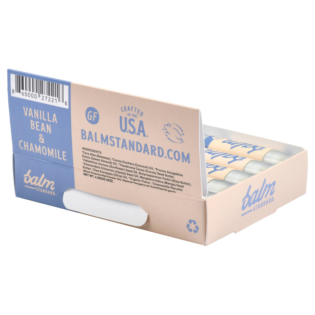 Vanilla Bean & Blue Chamomile Lip Balm