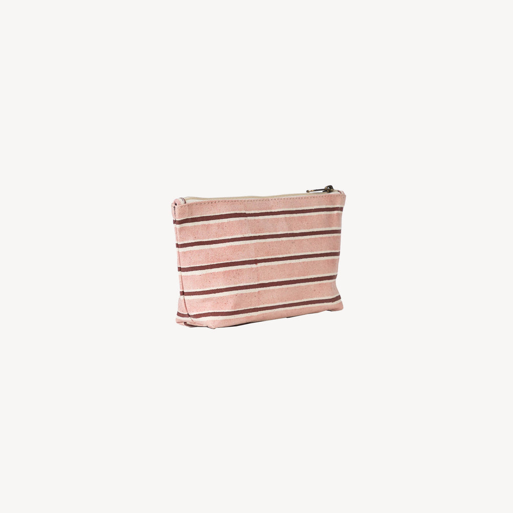 Medium Waterproof Pouch - Winter Berry Stripe