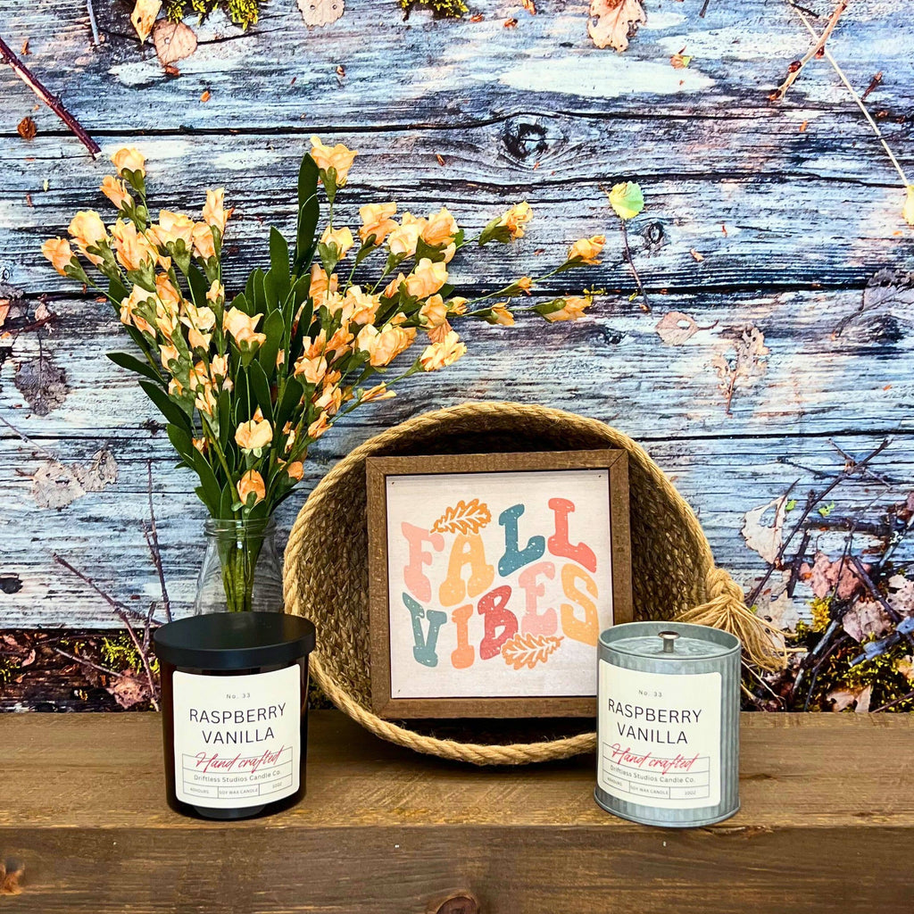 Raspberry Vanilla Farmhouse Candle