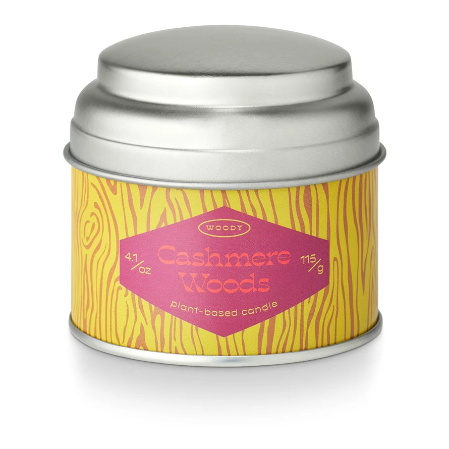 Grandpa's Tin Candle - Cashmere Woods