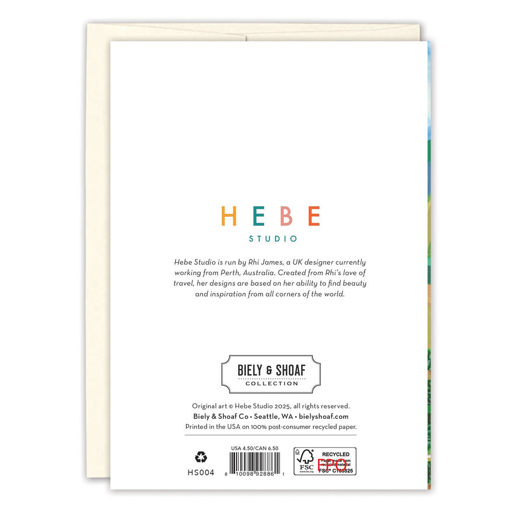 Beautiful Wishes Dolomites Birthday Card