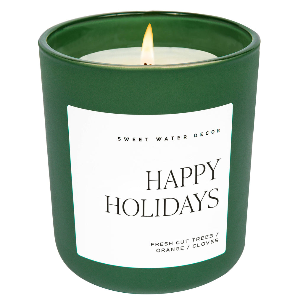 Happy Holidays 15 oz Soy Candle