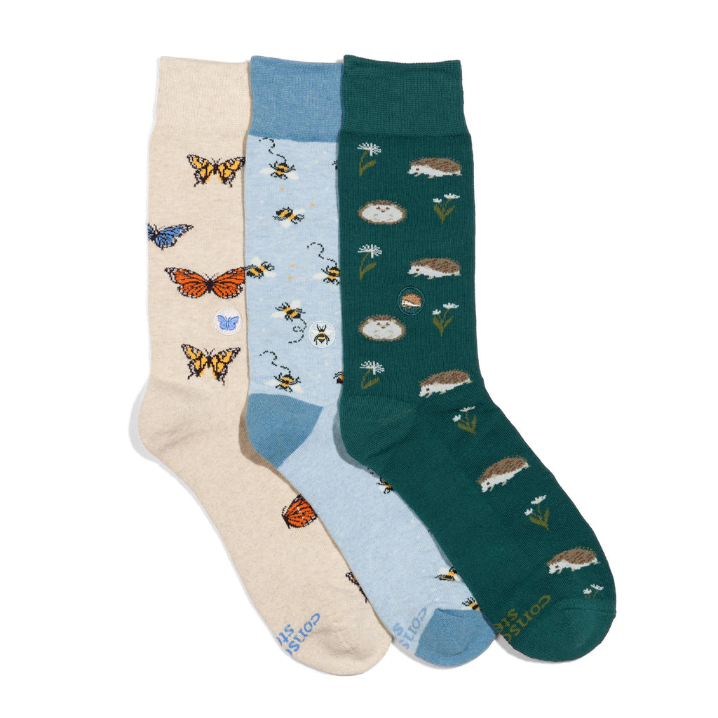 Boxed Set Socks that Protect Pollinators