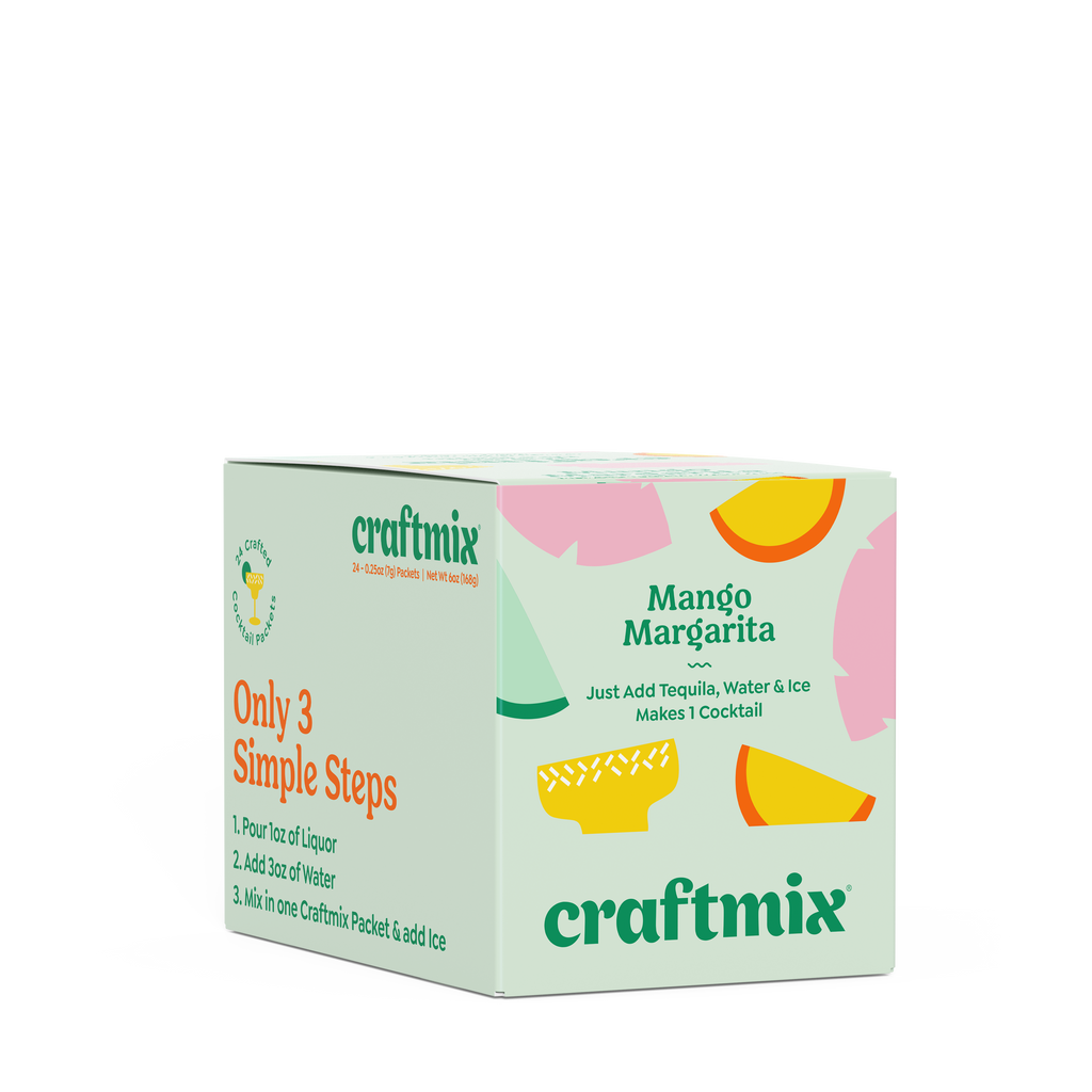 Mango Margarita Cocktail / Mocktail Mixer - 24ct Caddy