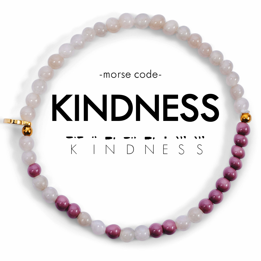 Morse Code Bracelet | KINDNESS