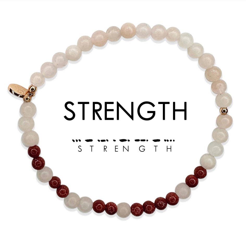 Morse Code Bracelet | STRENGTH