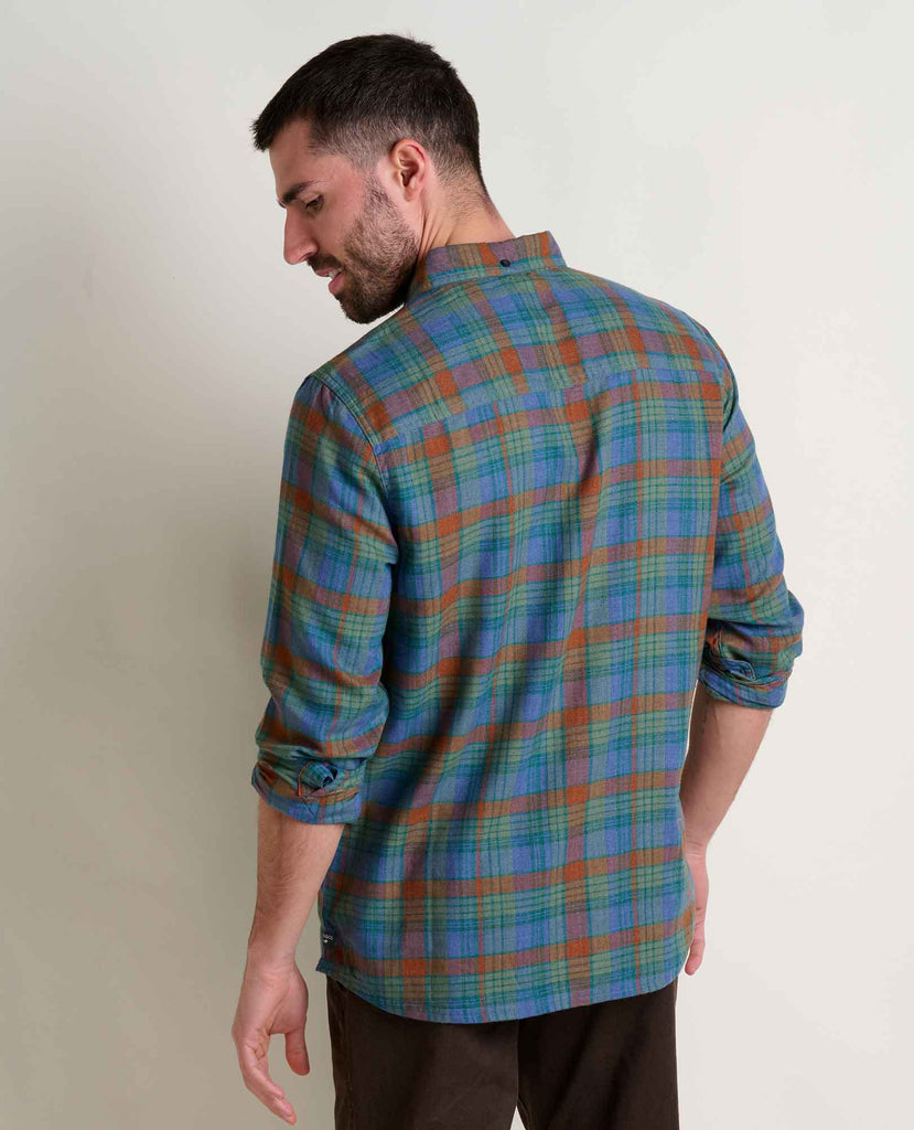 Airsmyth LS Shirt  - Dark Roast Windowpane