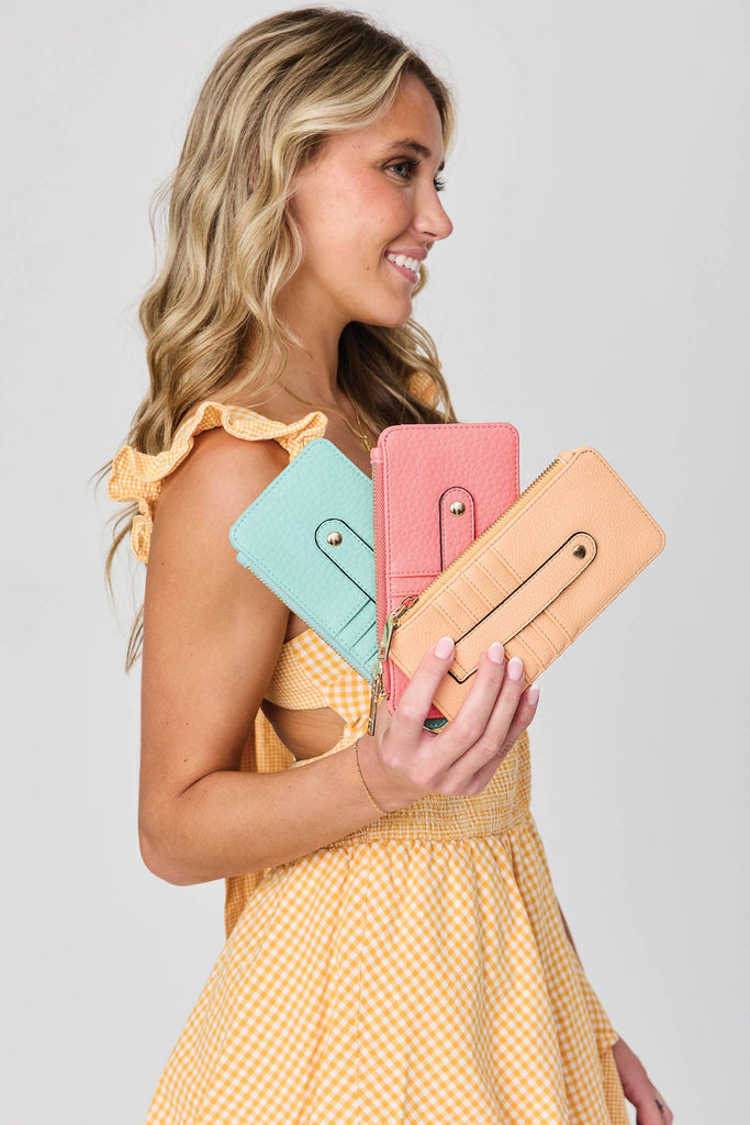 WL1889 Saige Slim Card Holder Women's Wallet