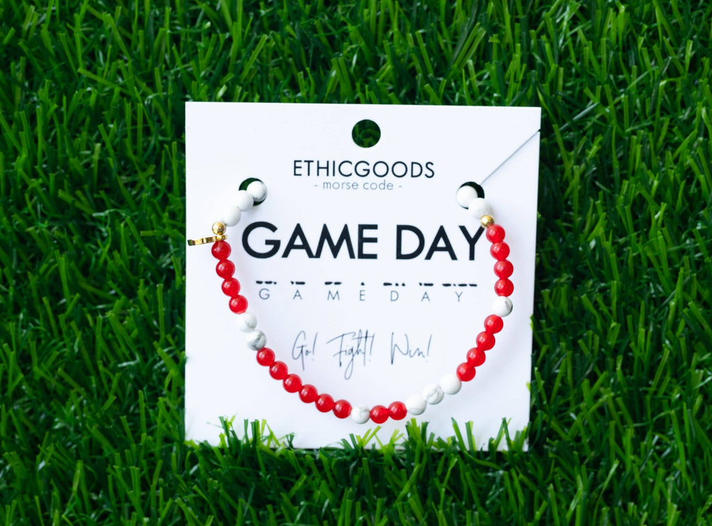 Morse Code Bracelet | GAME DAY