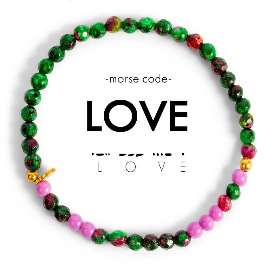 Morse Code Bracelet | LOVE