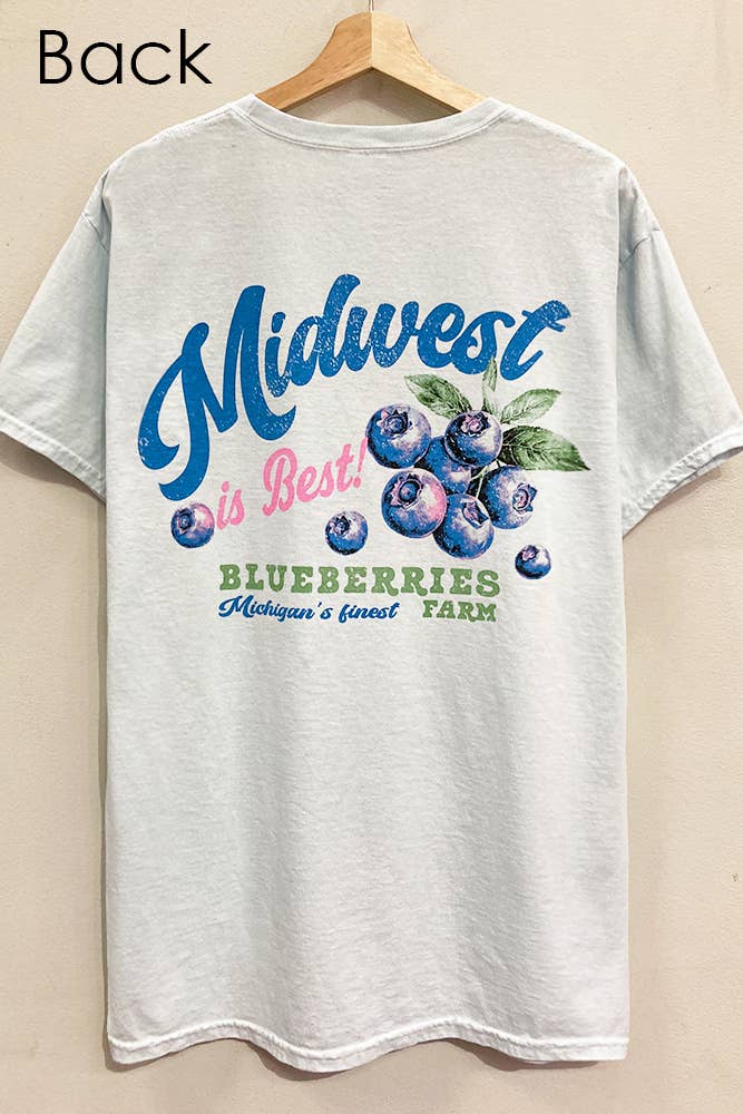 Midwest Blueberries Tee