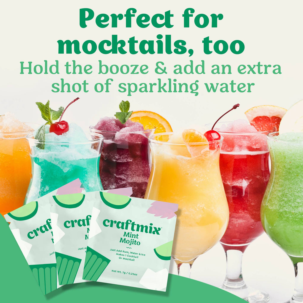 Mint Mojito Cocktail Mixer - Single Packets / Caddy Refills
