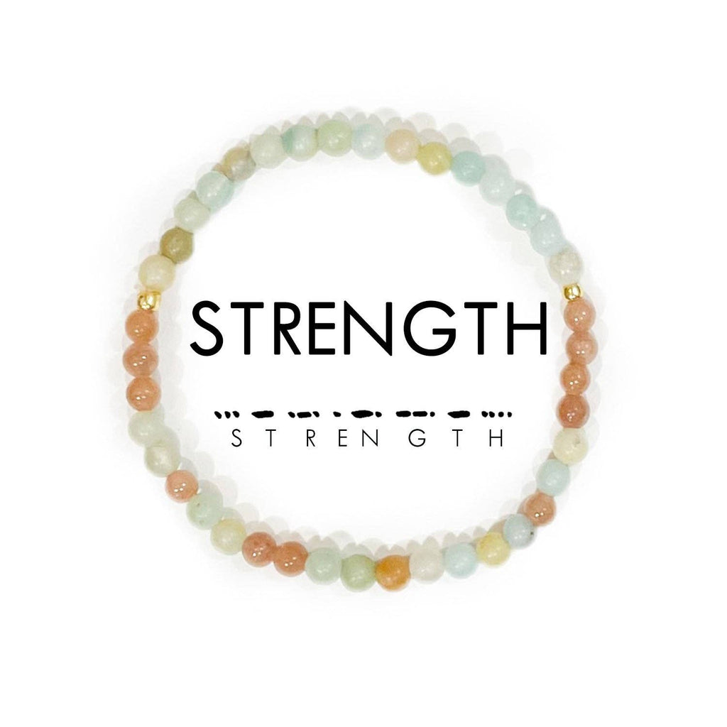 Morse Code Bracelet | STRENGTH