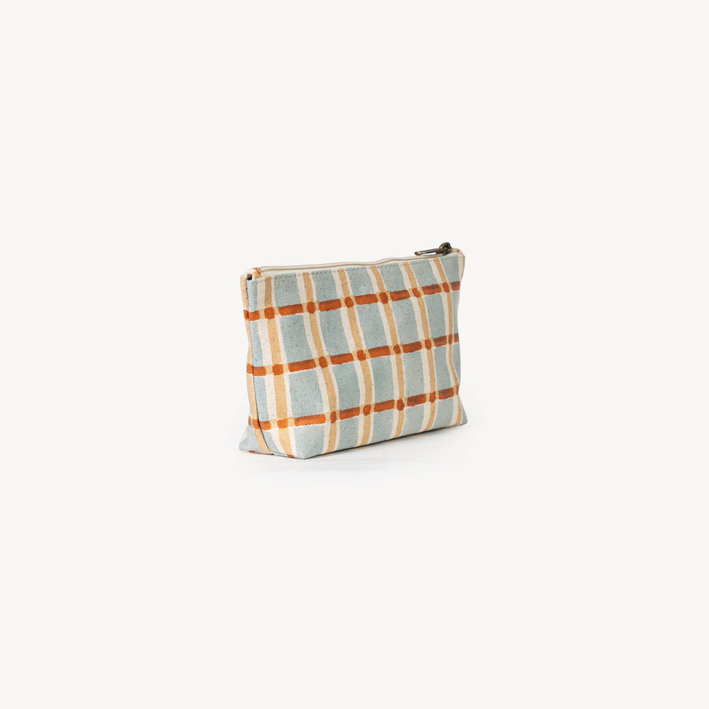 Medium Waterproof Pouch - Powder Plaid