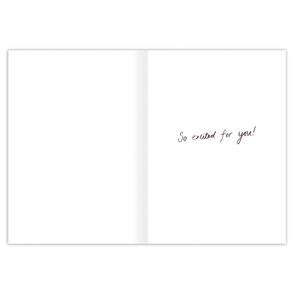 Watercolor Floral Congrats Card