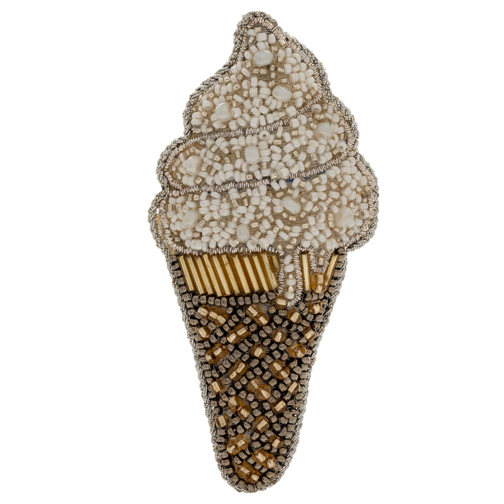 Ice Cream Cone Beaded Ornaments