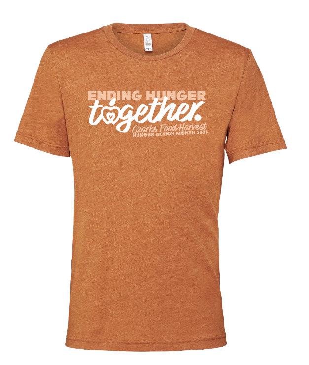 Hunger Action Month Tee - Ozarks Food Harvest