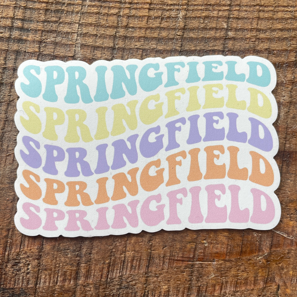 Springfield Retro Magnet