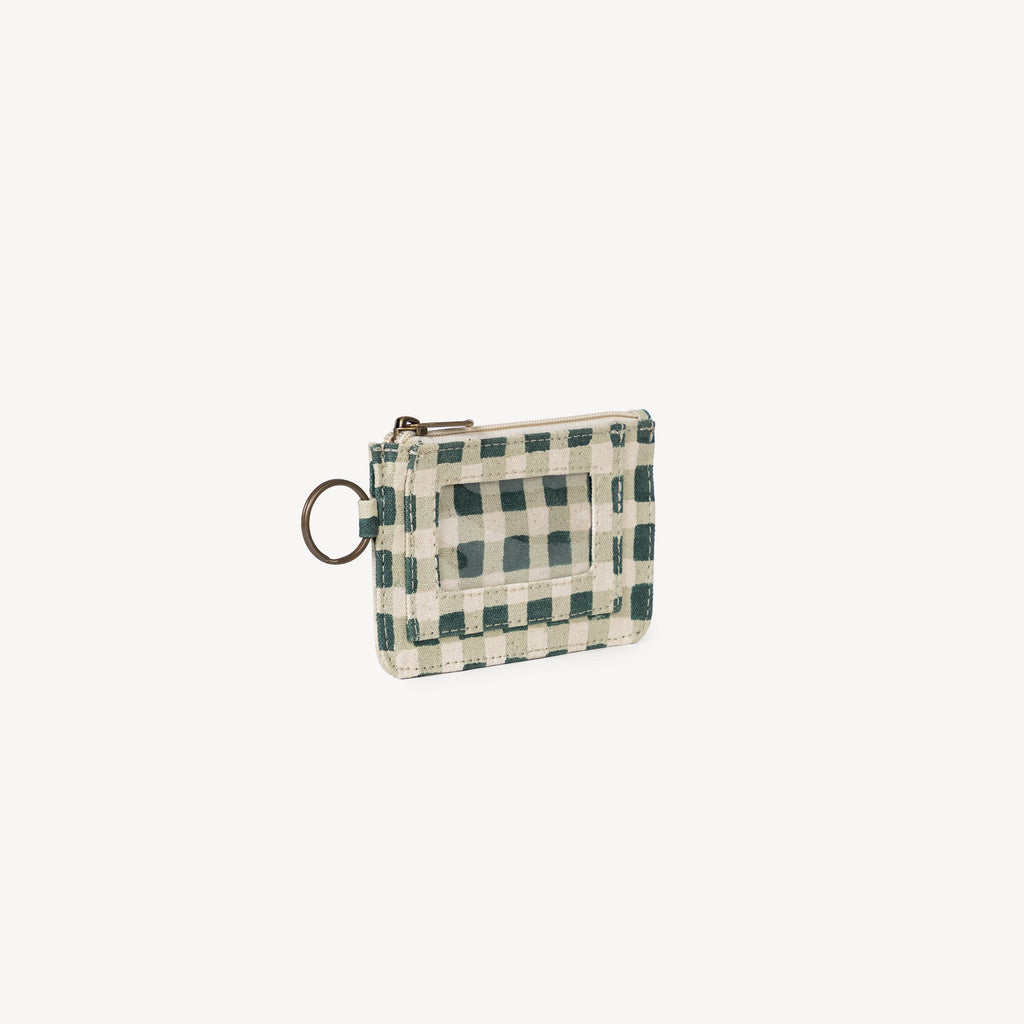 ID Pouch - Evergreen Gingham