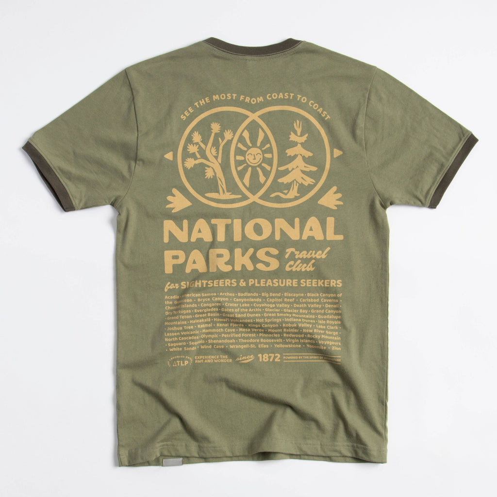 National Parks Coast-to-Coast Pocket Tee