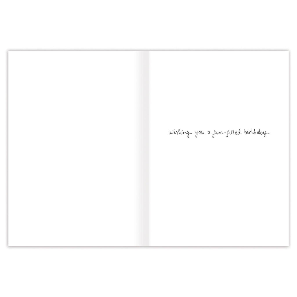 Ducks Quacking Day Birthday Card