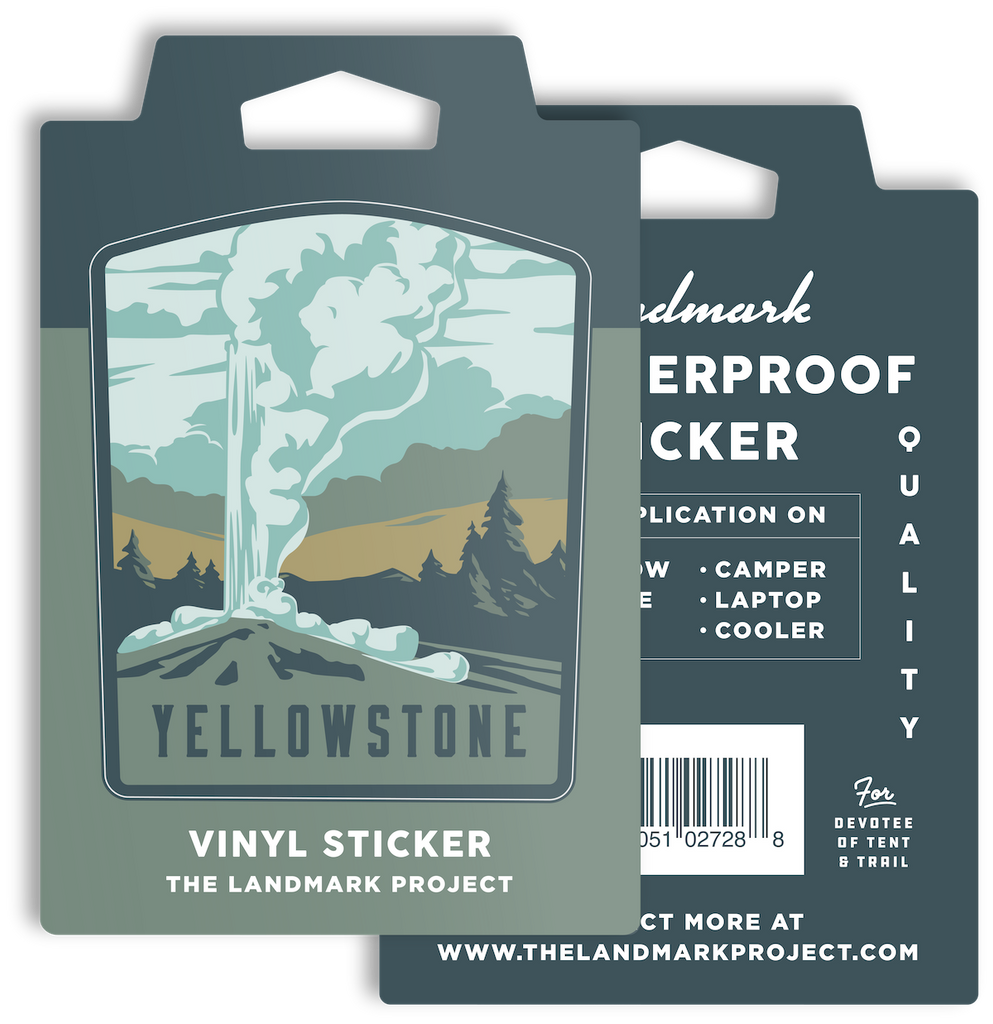 Yellowstone National Park Sticker