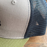 Platte Hat - Grey/Green/Blue