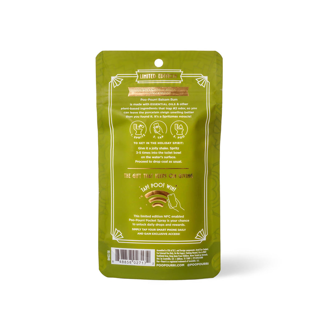 Holiday Poo~Pourri Balsam Bum - 1 oz Pocket Sprayer