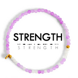 3mm Morse Code Bracelet | STRENGTH