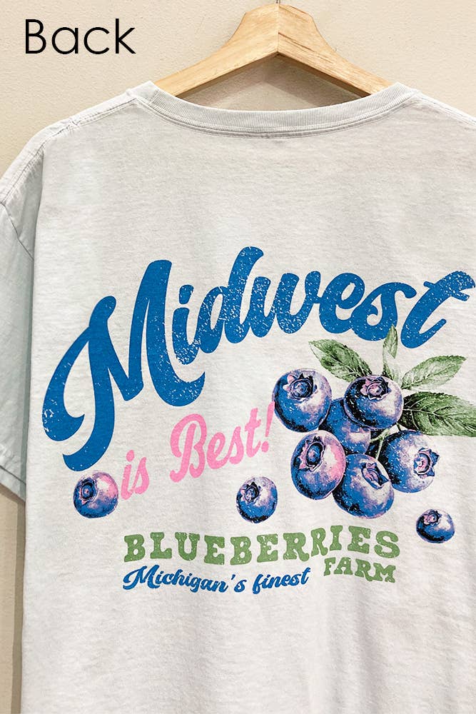 Midwest Blueberries Tee
