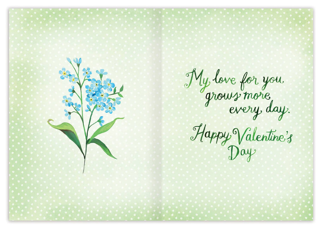 Love Grows Valentine's Day Card