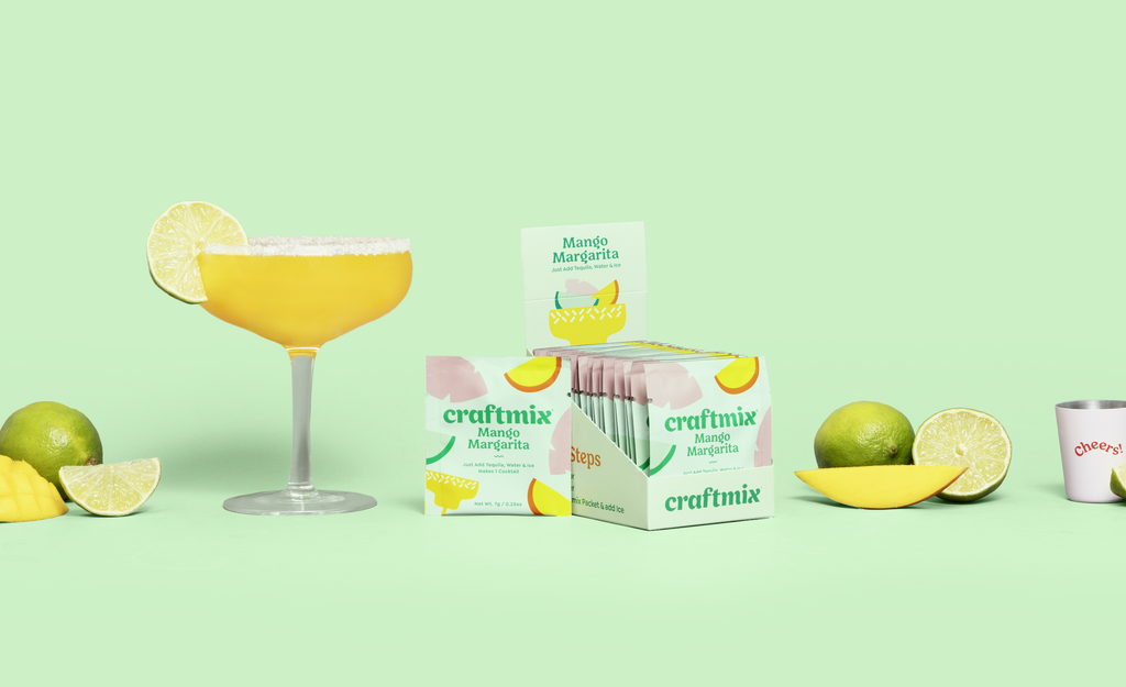 Mango Margarita Cocktail / Mocktail Mixer - 24ct Caddy