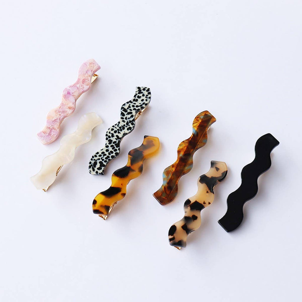 WAVY TEMPERAMENT SIMPLE BANGS CLIP SIDE HAIRPIN_CWAHA2619