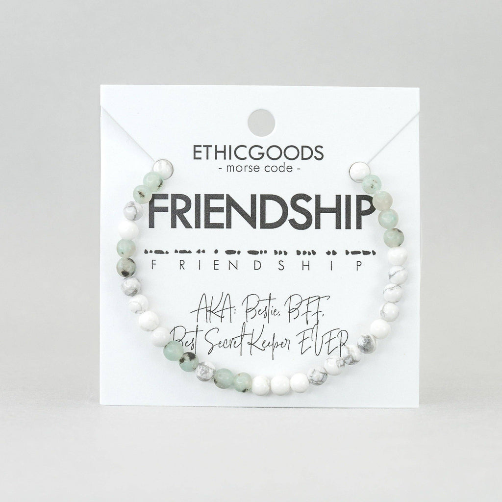 Morse Code Bracelet | FRIENDSHIP