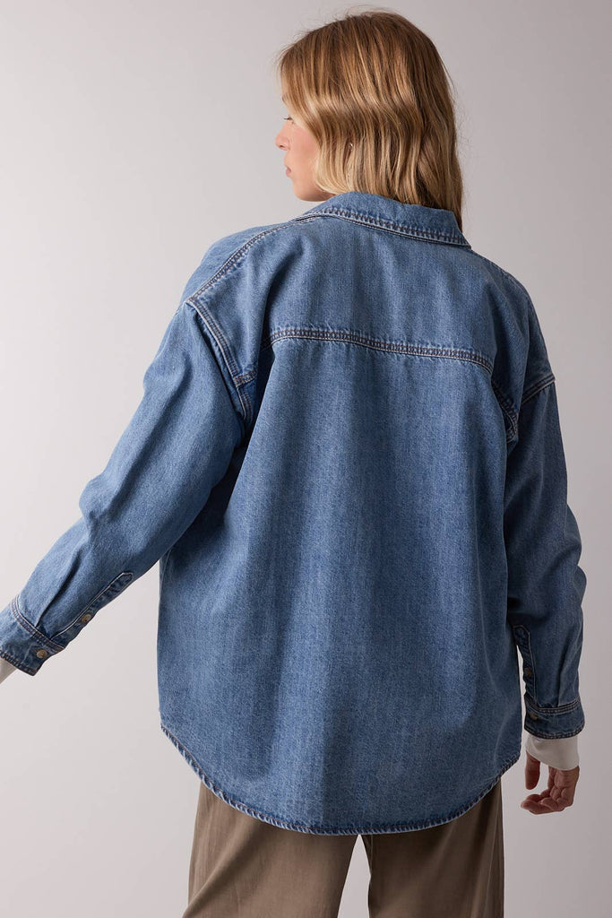 Washed Denim Shirt