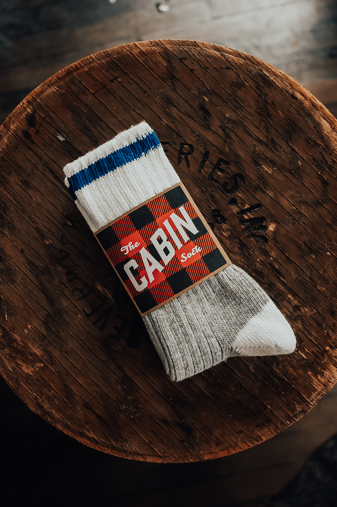 The Upcycled Wool Cabin Sock