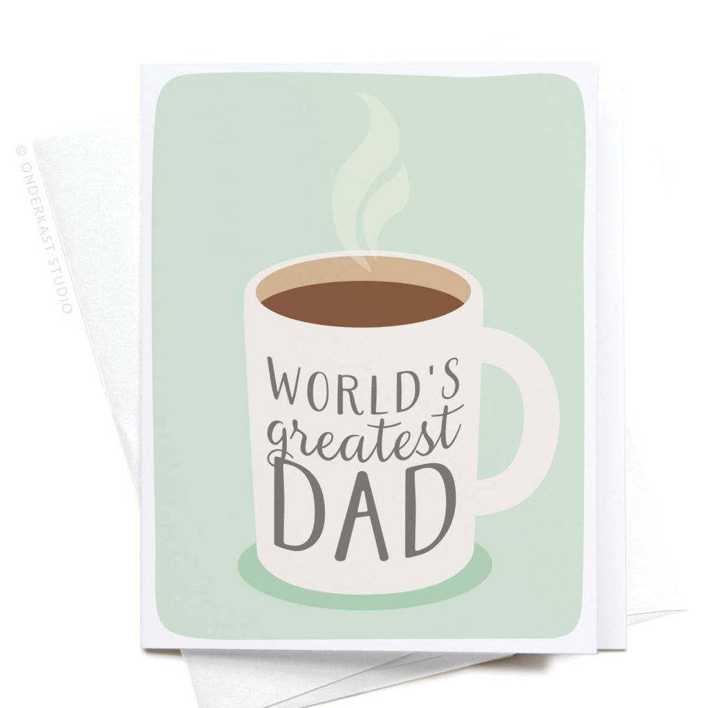 World's Greatest Dad Greeting Card