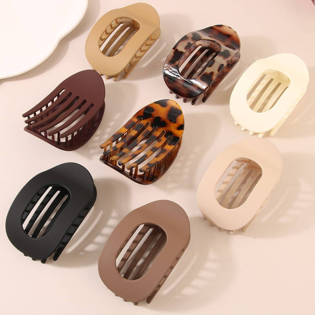 HOT-SELLING FLAT OVAL HAIR CLIP – STRONG HOLD &_CWMM4936