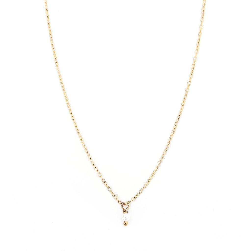 Mae Mini Pearl Necklace